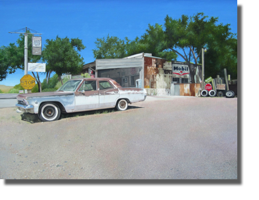 66 Chevy (2013)
101 x 76 cm
oil on canvas
